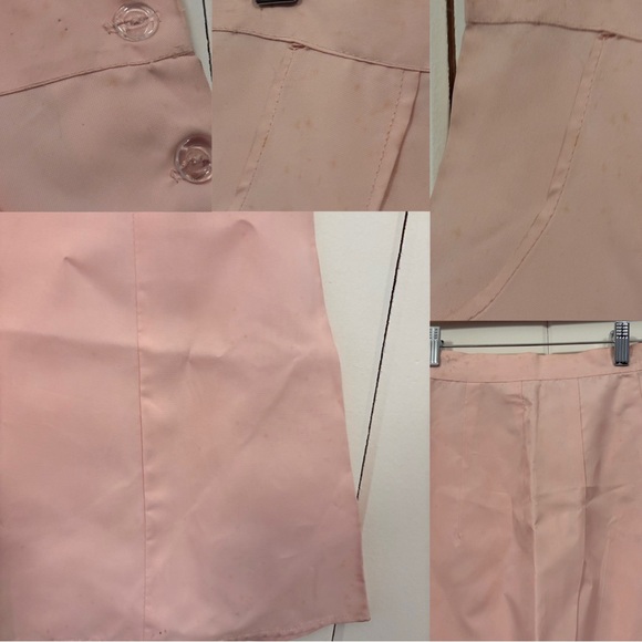 Vintage Wholesale 40s 50s 60s 8pc Lot Dresses Skirts Silk - AS IS, NEEDS REPAIR - Picture 8 of 16